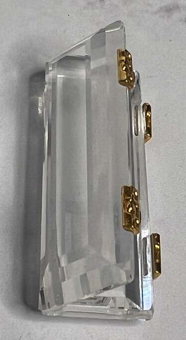 Swarovski Crystal Miniature Open Treasure Chest Figurine