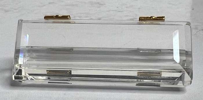 Swarovski Crystal Miniature Open Treasure Chest Figurine