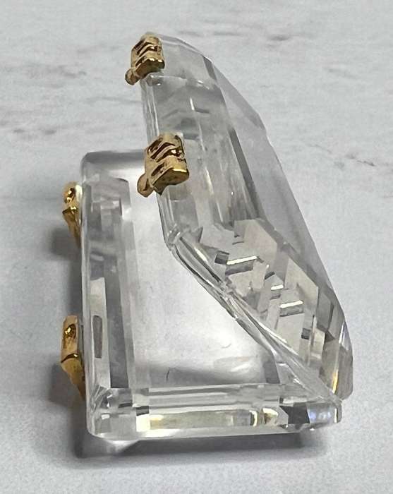 Swarovski Crystal Miniature Open Treasure Chest Figurine