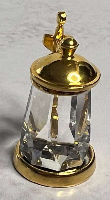 SWAROVSKI CRYSTAL MEMORIES  BEER MUG GOLD