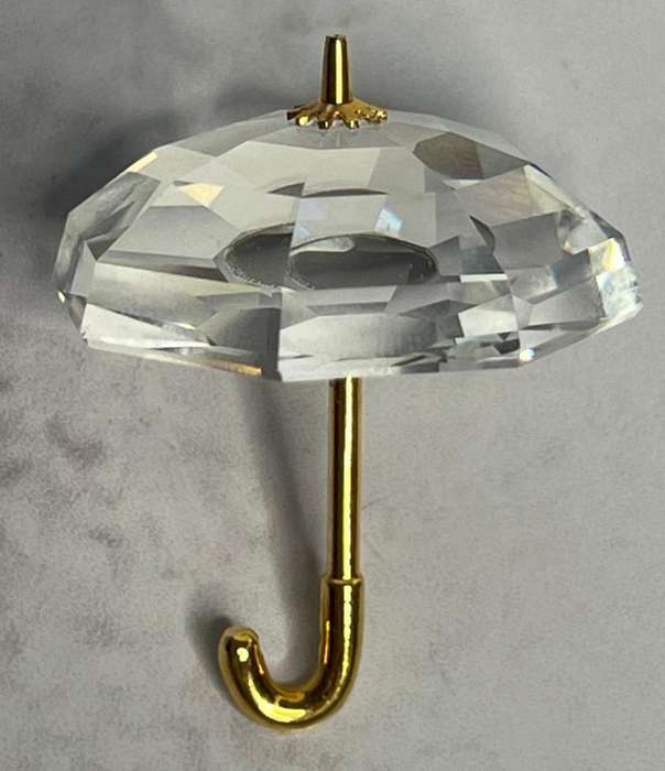 SWAROVSKI CRYSTAL MEMORIES  UMBRELLA GOLD