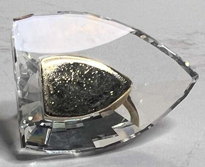 SWAROVSKI CRYSTAL MEMORIES  IRON GOLD