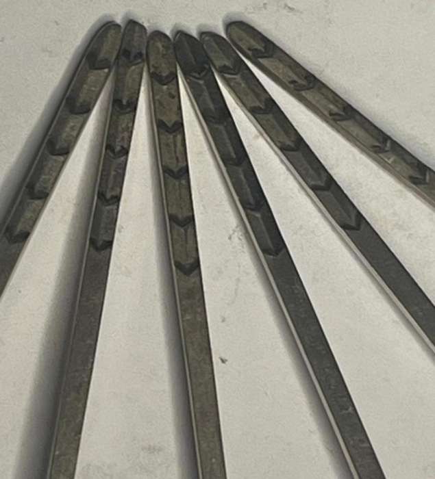 Walker And Hall Sheffield Sterling Silver Demitasse Tea Spoon Set Of 6