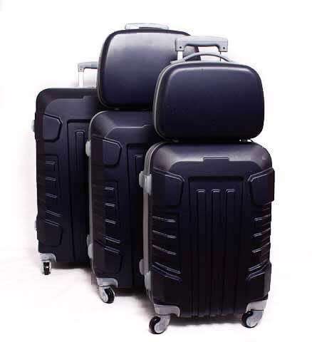 Set of 5 Suitcases Trolley Bag, ABS Trolley Luggage with Universal Wheels -