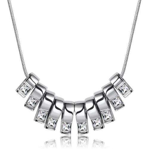 Crystal Aztec Necklace Made with Swarovski Elements