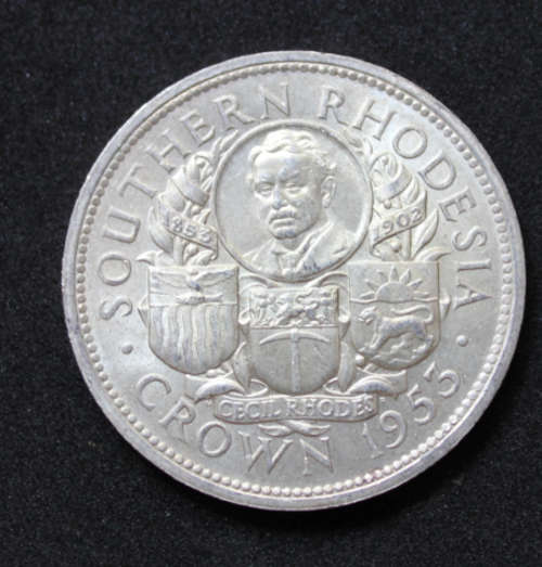 Rhodesia (Southern, Zimbabwe) Crown 1953