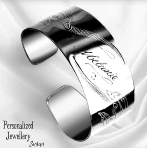 Personalized Open-Ended Bracelets: Dolphin Design