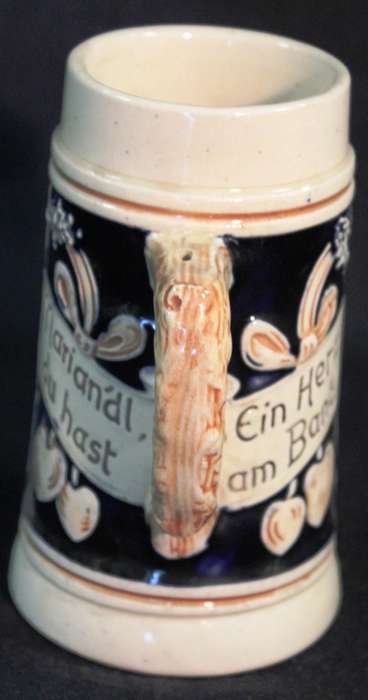 Marian`dl du hast Ein herz am Ban`dl Beer Mug from Germany