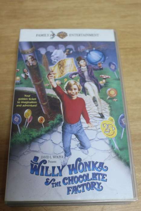 Collectible Willy Wonka and The Chocolate Factory on VHS Video