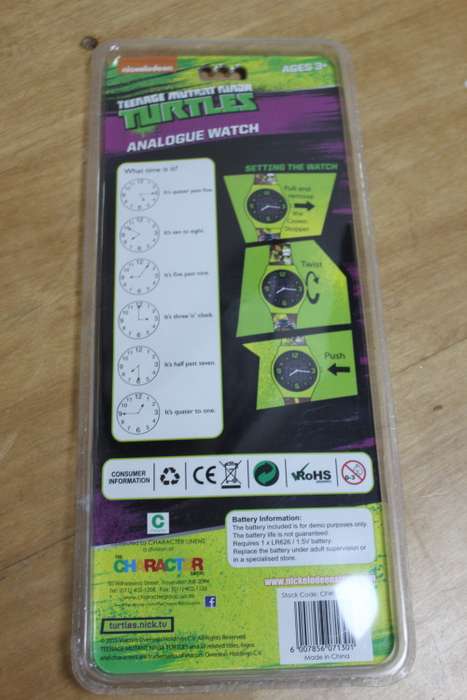 Teenage Mutant Ninja Turtle`s Watch