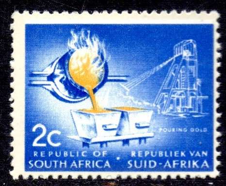 South Africa - 1969-1972 Definitive 2c Harrison paper matt MNH SACC 290c