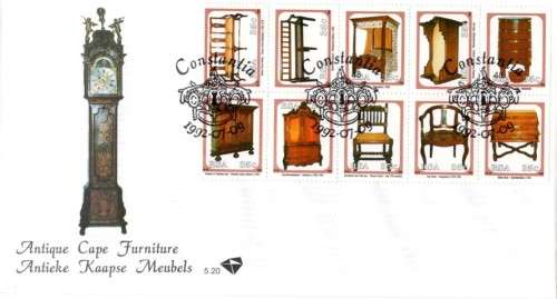 South Africa - 1992 Cape Furniture FDC 5.20