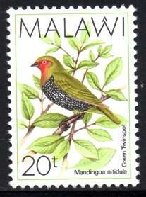 Malawi - 1988 Birds 20t MNH SG 796