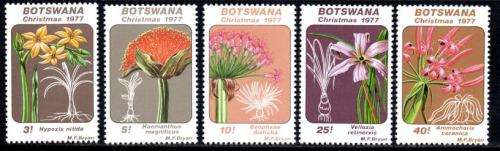 Botswana - 1977 Christmas Set MNH SG 406-410