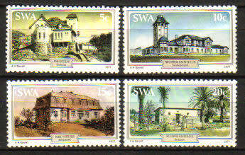 SWA - 1977 Historic Houses Set MNH SACC 315-318