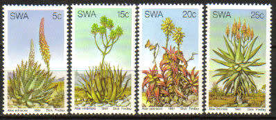 SWA - 1981 Aloes Set MNH SACC 386-389