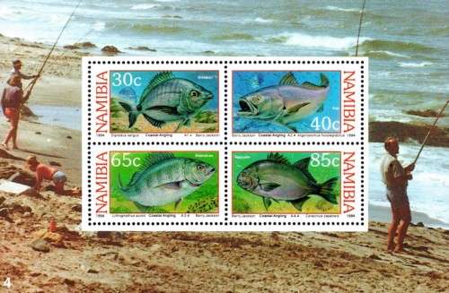 Namibia - 1994 Coastal Angling MS MNH SACC 103