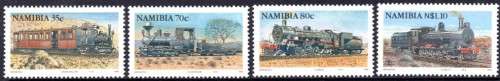 Namibia - 1994 Steam Locomotives Set MNH SACC 116-119