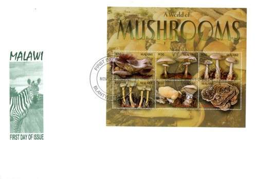 Malawi - 2003 Mushrooms FDC