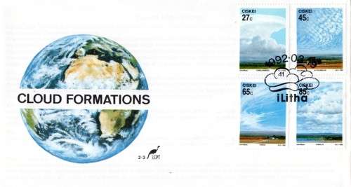 Ciskei - 1992 Cloud Formations FDC 2.3