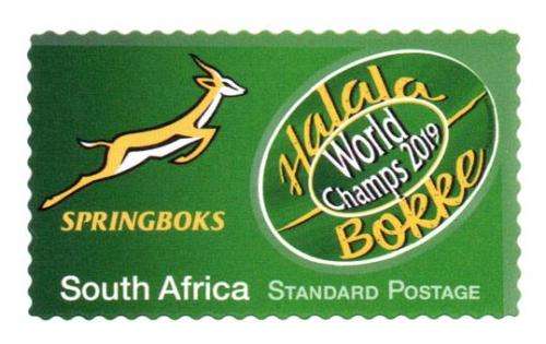 South Africa - 2020 2019 Rugby World Cup Champions MNH