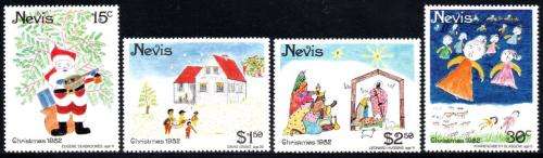 Nevis - 1982 Christmas Set MNH SG 94-97