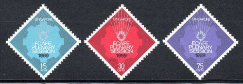 Singapore - 1969 UN E.C.A.F.E. Plenary Session Set MNH SG 116-118