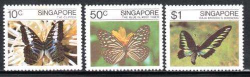 Singapore - 1982 Butterflies Set MNH SG 417-419