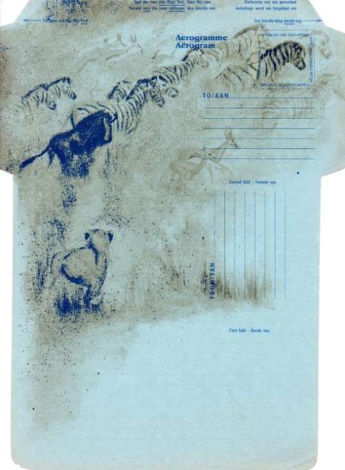 South Africa - 1991 Zebras Aerogramme Mint