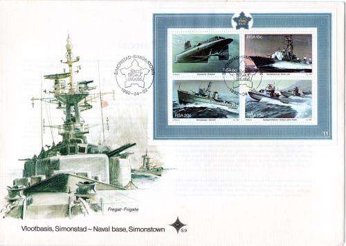 South Africa - 1982 Simonstown MS FDC S9