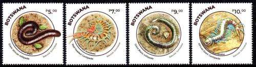 Botswana - 2022 Myriapods Set MNH