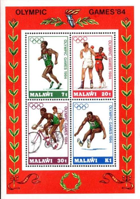 Malawi - 1984 Olympic Games MS MNH SG 711