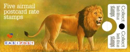 South Africa - 1996 Big Five Lion Booklet 1996.11.28 SACC 995