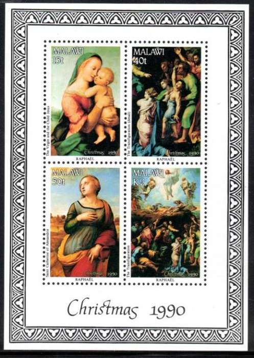 Malawi - 1990 Christmas MS MNH SG 857