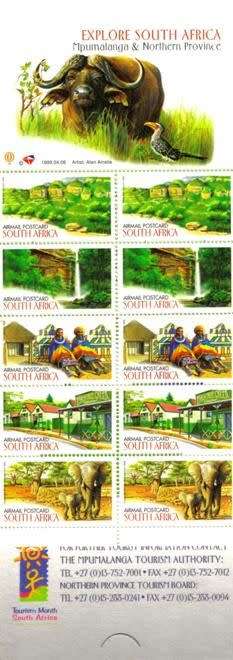 South Africa - 1999 Explore SA - Mpumalanga / Northern Province Booklet SACC 1219