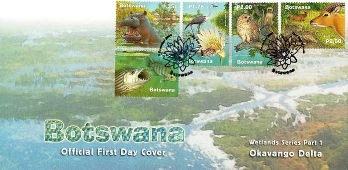 Botswana - 2000 Wetlands 1 Okavango FDC