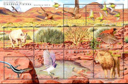 Namibia - 2024 Etendeka Plateau MNH
