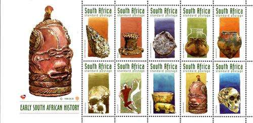 South Africa - 1998 Early South African History Sheet MNH SACC 1106