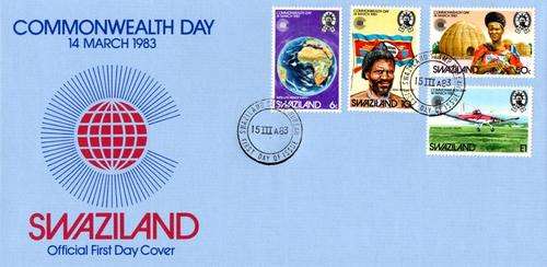 Swaziland - 1983 Commonwealth Day FDC