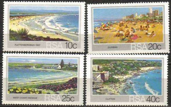 South Africa - 1983 Tourism Beaches MNH Set SACC 553-556
