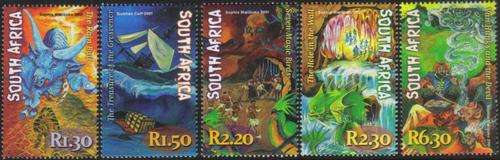 South Africa - 2001 Myths and Legends Set MNH SACC 1342-1346