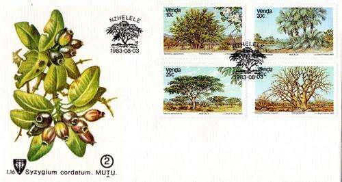 Venda - 1983 Indigenous Trees (2nd series) FDC 1.16