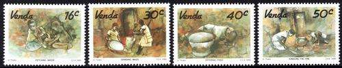 Venda - 1988 Kenneth Thabo Set MNH SACC 180-183