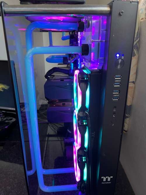 Thermaltake Core P5 V2 Black Addition With Full pre built Liquidcooling Loop *Check it out** @ R1 NR