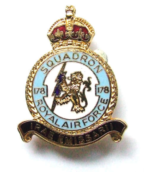 178 Squadron Royal Airforce Badge