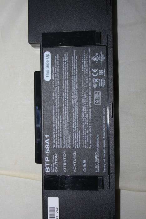 RECHARGEABLE BTP-58A1 BATTERY FOR ACER