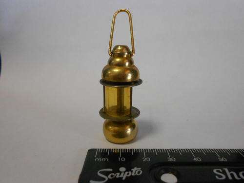 Miniature brass lantern - as per scan