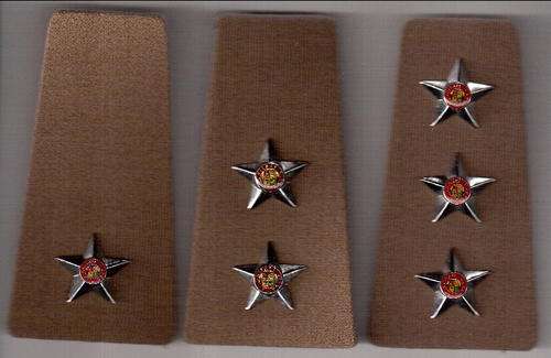 Lot of 3 SADF Rank badges - as per scan