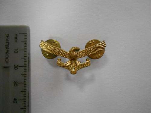 SA Air force collar badge - as per scan