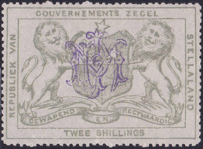 Stellaland 2/- Revenue - VERY FINE UNUSED